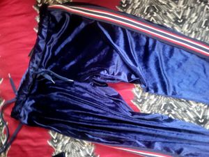 Velvet Hoodie and Joggers Set Co-ord