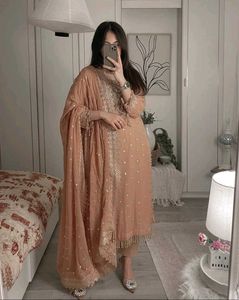 New Stayle Beautiful Women Dress Inpoted Pakistani