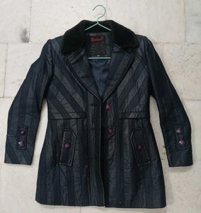 Striped navy blue Coat