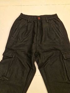 Stylish Black Cargo Jeans for Men