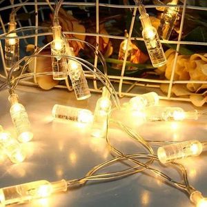 Wine-Bottle String Lights