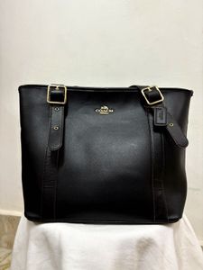 Coach Black Tote Bag