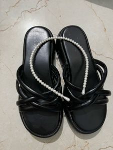 Black Platform Sandals