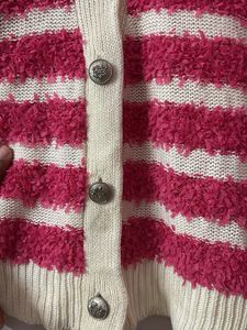 Pink Cardigan