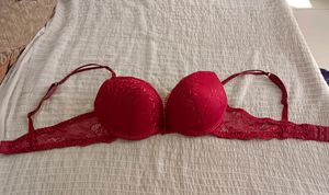 Wine Colour Net Padded Bra And Panty Set