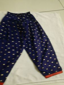 Red Blue Kids Elegant Churidar