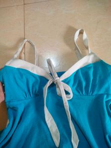 Victoria Secret Blue Summer Dress ⛱️☀️🥤🍒🏖️🍷