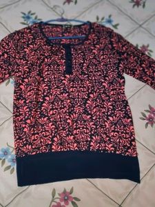 Net  Floral Top