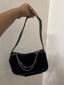 Black Butterfly Chain Handbag