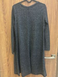 Gray Open Front shrug