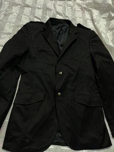 Black Imported American Overcoat