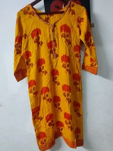 Yellow Kurti