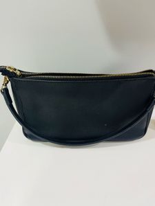 Coach Black Leather Shoulder Bag
