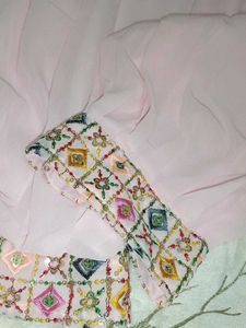 Embroidered Ethnic co ord set- kurti set