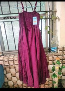 Wine Maxi Dress