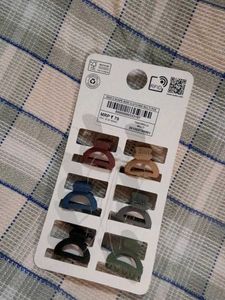 Zudio Hair Claw Clip Set - 6 Pieces