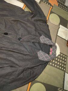 Women Winter Grey Jacket Light Weight In Coins