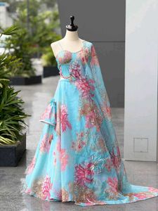 Fully Stiched Floral Lehenga