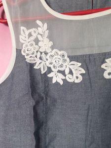 Elegant Grey Top