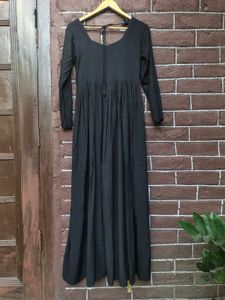 Black Anarkali kurta