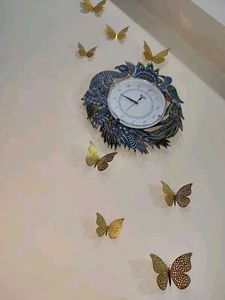 Golden Butterfly Wall Decor