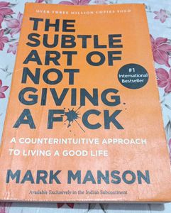 The Subtle Art Of Not Giving A f*ck