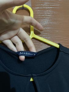 Chic Black Cutout Mini Dress