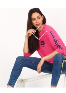 Levi&#39;s Pink Graphic Sweatshirt