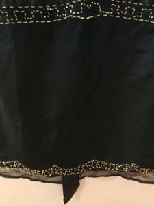 Black Embellished Top