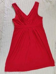 RED SHORT DRESS