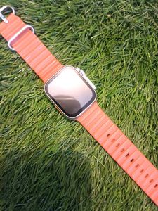 T800 Ultra Smartwatch Orange Strap