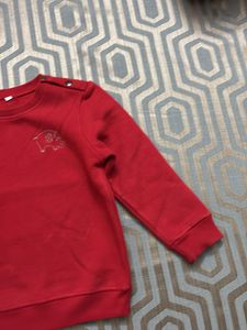 Red Kids&#39; Sweatshirt elephant