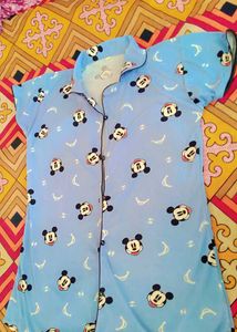 Micki Mouse Design Night Dress