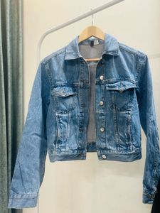 H&amp;M Divided Faded Denim Jacket