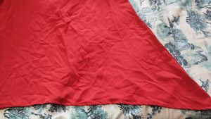 Red Offshoulder Top