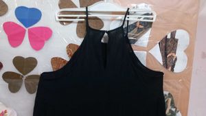 Black High neck flowy dressMossimo Supply Co.