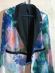 Trendy Summer Fashion Shrug Full-sleeve Multicolou