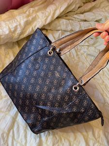 authentic guess tote bag
