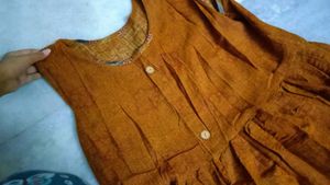 Vintage Style Brown Dress