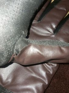 Leather Full Finger Gloves For Men