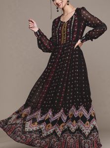 Ritu Kumar Floral Maxi Dress