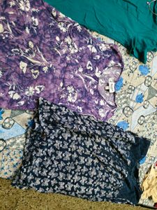 Combo Of 4 Daily Use Cotton Tops In Xl Size