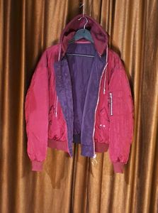 Reversible Hooded Jacket Size 46 inches