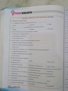 Information Technology Book class 10th