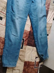 Vintage Wash Denim Jeans