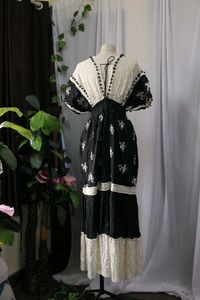 Boho Embroidered Dress