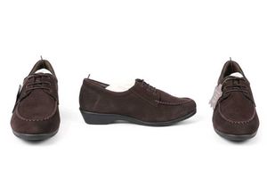 Elegant Brown Suede Casual/formal Shoes