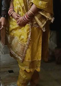3 Peice Suit For Haldi Ceremony