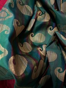 🌺New Green Paisley Saree🌺