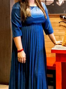 Maternity Dress Beautiful Blue Gown